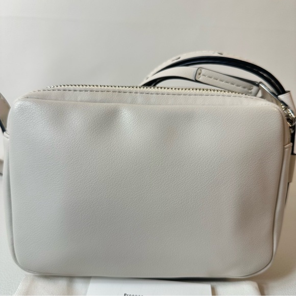 NEW PROENZA SHOULER WATTS LEATHER CAMERA BAG OFF WHITE/BLACK - Picture 8 of 13